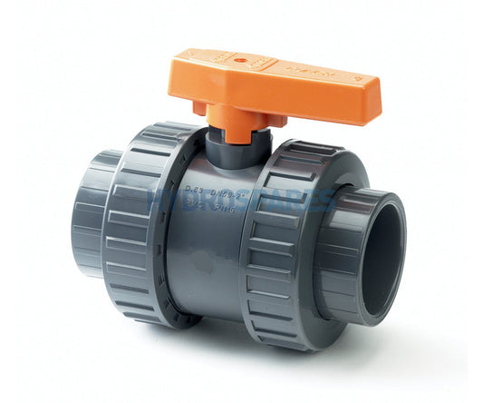 Poly Valve Double Union 32mm