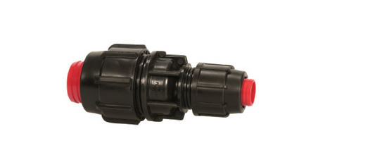 Plasson REDUCING COUPLER RURAL 1"-1/2"